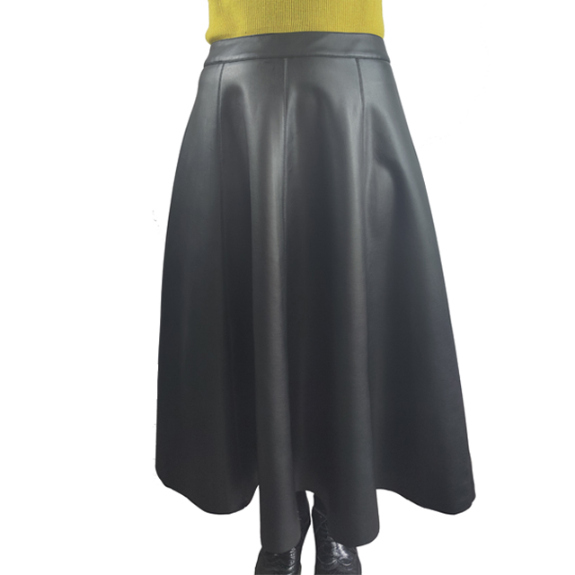 レディースブラックPUドレスレディースPUレザースカートブラックプラスサイズPUスカート衣装